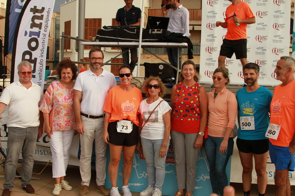 Autoridades y patrocinadores KM Solidarios 2022