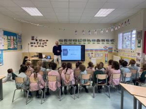 Cuentacuentos en colegio Aixa-Llaüt