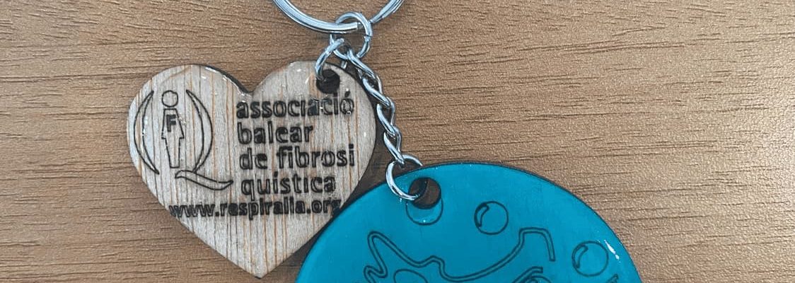 Llavero solidario de Sa Societat de Ca Na Fornera