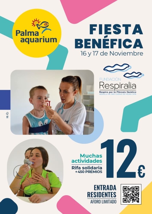 Cartel Yo También Palma Aquarium 2024