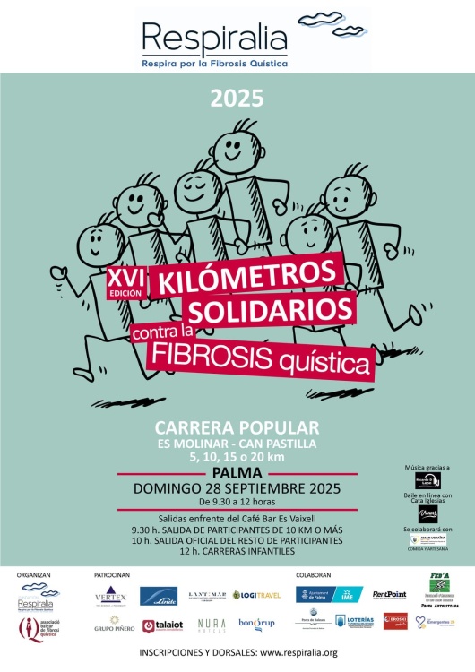 Cartel KM Solidarios 2025