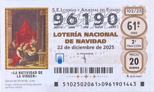 Décimo Lotería Navvidad 2025