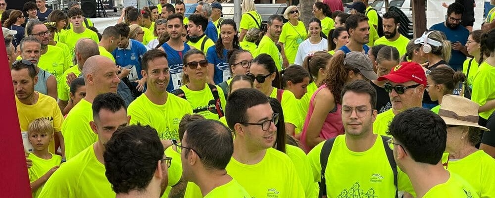 Salida Kilómetros solidarios 2025